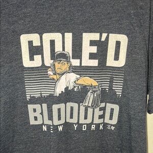 Genuine Merchandise Blue Graphic Tee